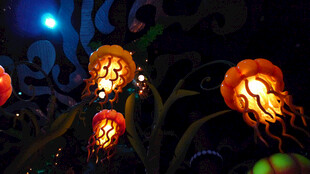 梦幻水母灯光艺术装置