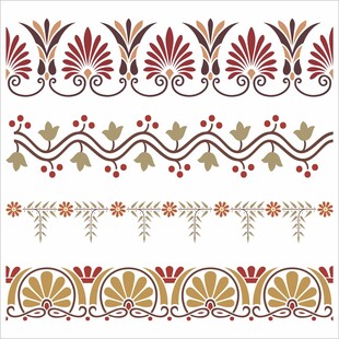 复古精美花纹图案集合