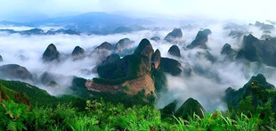 奇峰云海