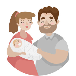 幸福家庭新成员诞生