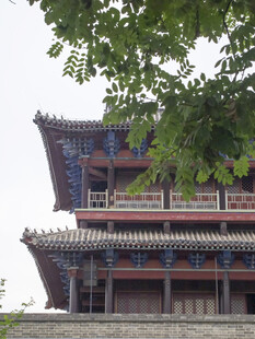 中式古建筑一角