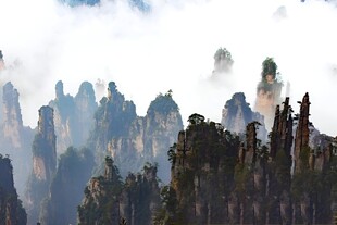 奇峰云海