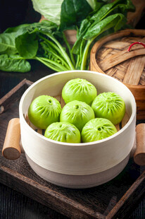 波菜包 包子