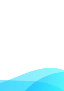 蓝色波浪形图案背景