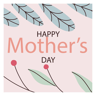 母亲节快乐贺卡图案
