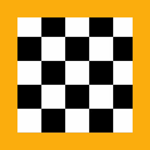 黑白方格棋盘图案