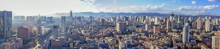 城市全景风光