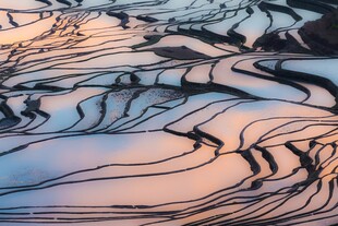 梦幻梯田美景