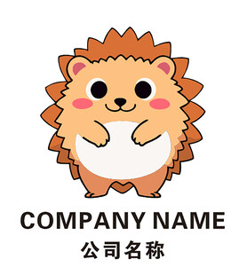 可爱刺猬卡通形象
