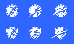 跑步logo