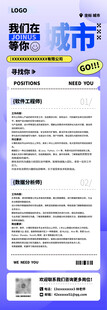 招聘海报
