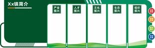 绿色乡村振兴文化墙