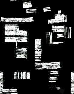 黑白笔触抽象图案背景