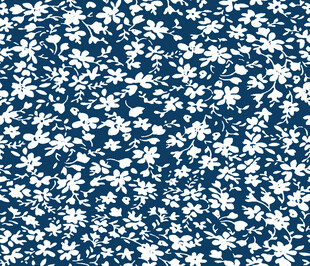 蓝底白色雪花图案纹理