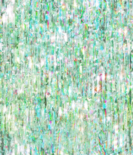 清新绿调抽象纹理背景图