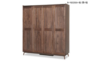 木质双门衣柜展示