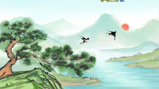 地产&传统文化 海报