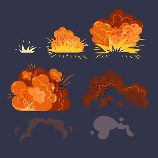 爆炸特效元素集合