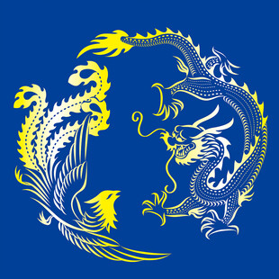 龙凤呈祥图案