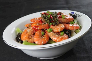美味香辣虾仁