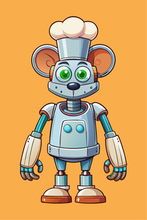 厨师机器人形象展示