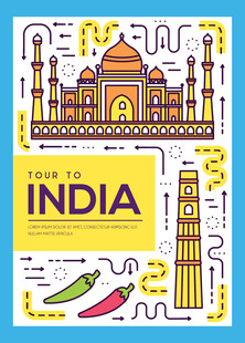 印度风情建筑与特色元素