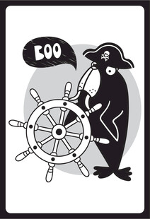 企鹅船长掌舵奇幻瞬间