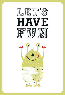 可爱怪兽邀你玩乐