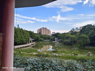 狮山公园 南宁  中式建筑