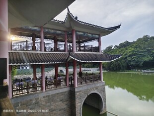 狮山公园 南宁  中式建筑