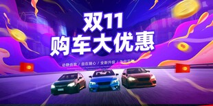 双11购车优惠活动开启