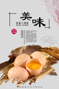 鸡蛋海报