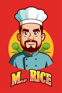 厨师MRice形象设计