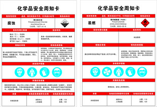 化学品安全周知卡