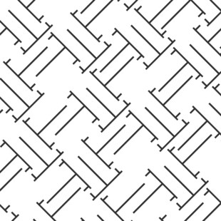 几何线条构成的简约图案