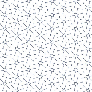 几何线条构成的简约图案