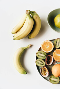 多彩新鲜水果组合展示