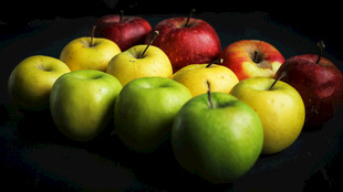 多彩苹果组合展示