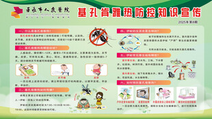 基孔肯雅热宣传 健康教育专栏
