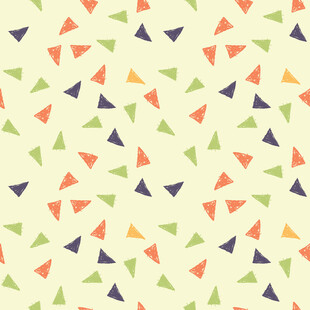 多彩三角形几何图案背景