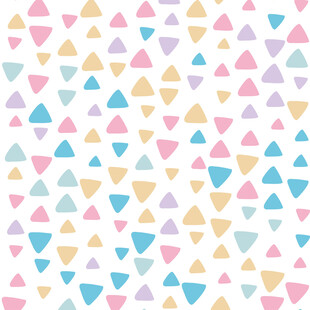 多彩三角形几何图案背景