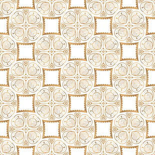 复古几何花纹背景图案