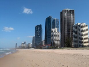 黄金海岸海滩风景