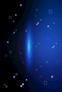 梦幻蓝色科技感背景图案