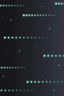 深色背景上的点状图案