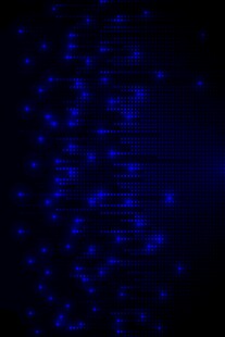 蓝色粒子背景效果