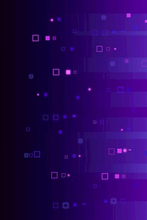 紫色梦幻科技背景图案