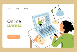 在线学习场景展示