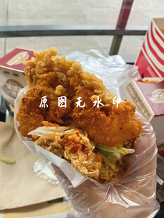 美味酥脆炸鸡诱人呈现