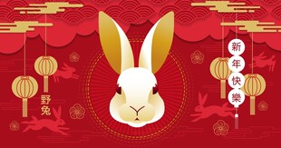 兔年喜庆插画